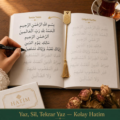Gölgeli Kur'an-I Kerim Seti | Yazarak Öğren Kalbine Yaz