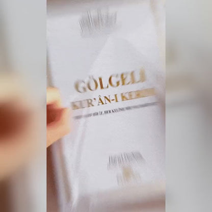 Gölgeli Kur'an-I Kerim Seti | Yazarak Öğren Kalbine Yaz